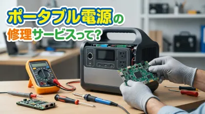 ポータブル電源の修理サービスって?