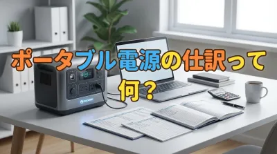 ポータブル電源の仕訳って何？