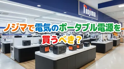 ノジマで電気のポータブル電源を買うべき？