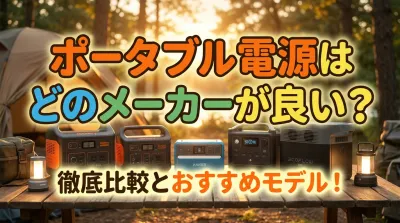 ポータブル電源はどのメーカーが良い？