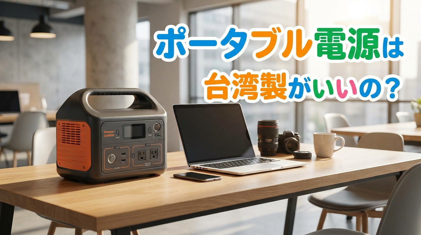ポータブル電源は台湾製がいいの？
