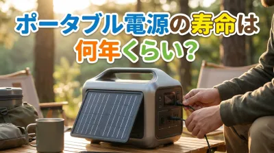 ポータブル電源の寿命は何年くらい？