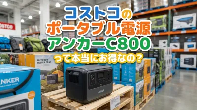 コストコのポータブル電源アンカーC800って本当にお得なの？