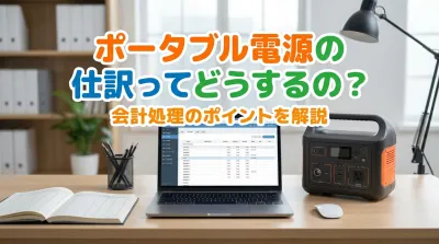 ポータブル電源の仕訳ってどうするの？