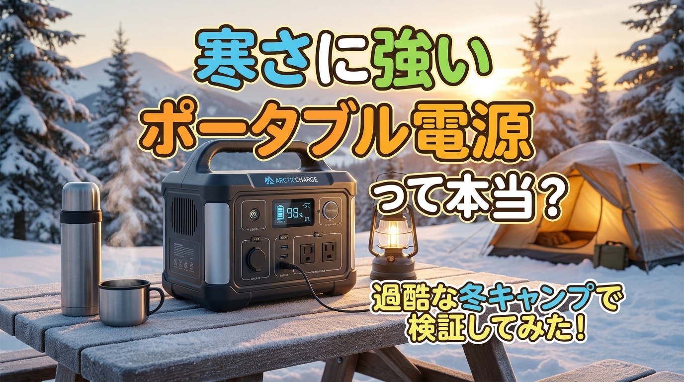 寒さに強いポータブル電源って本当？