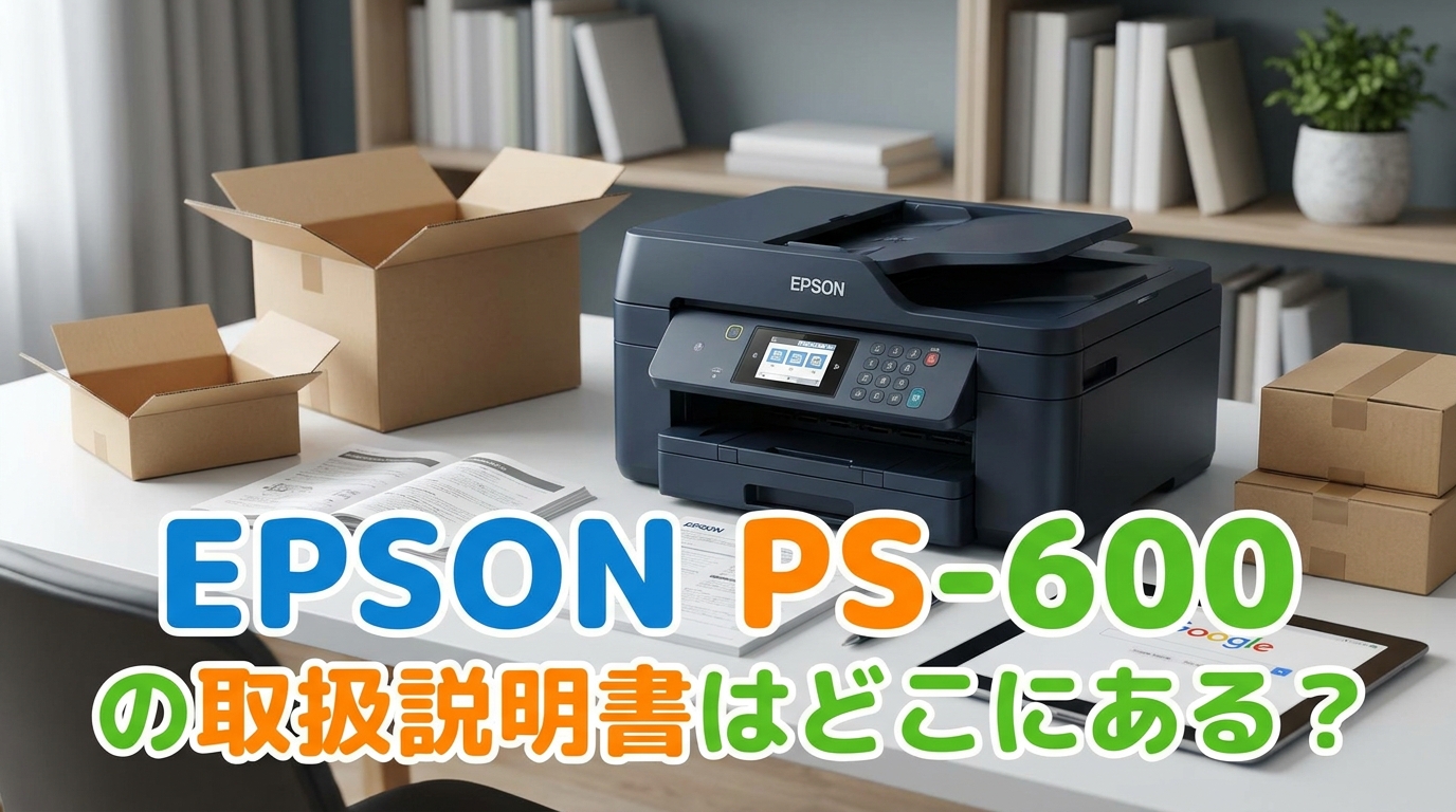 EPSON PS-600の取扱説明書はどこにある？