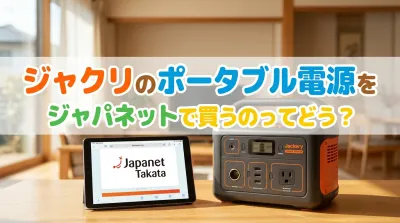 ジャクリのポータブル電源をジャパネットで買うのってどう？