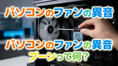 パソコンのファンの異音ブーンって何？
