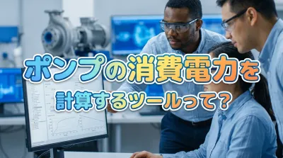 ポンプの消費電力を計算するツールって？