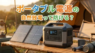 ポータブル電源の自然放電って防げる？