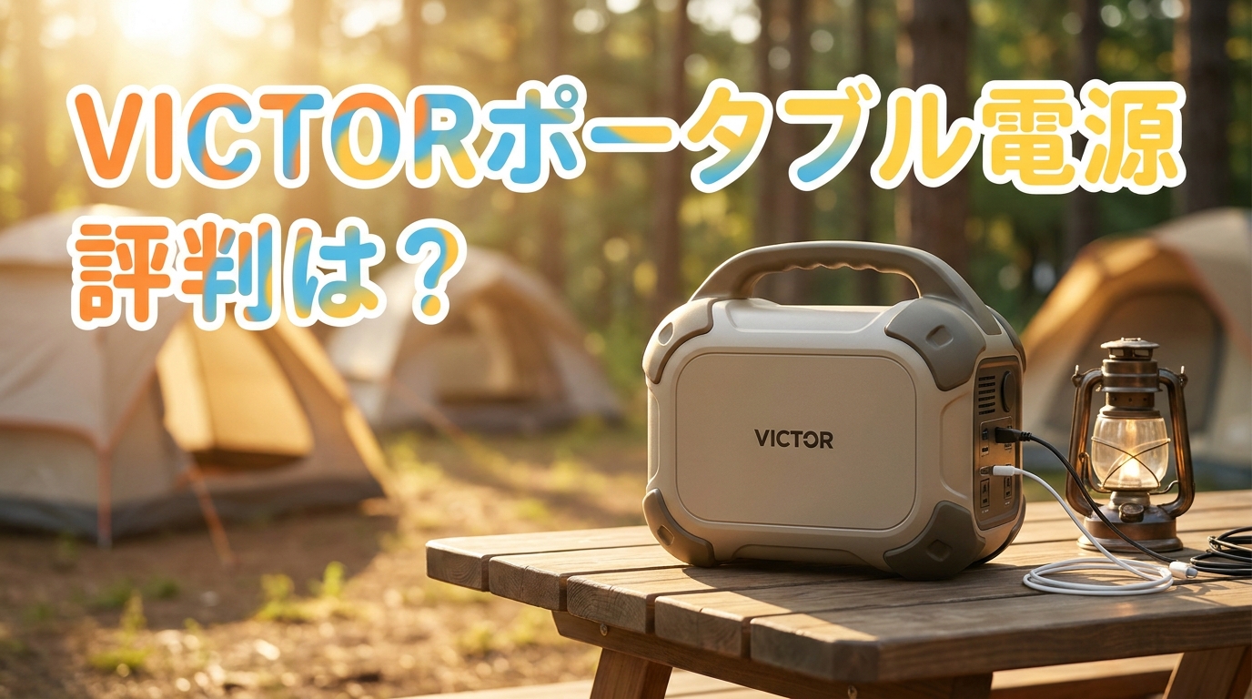 victorポータブル電源の評判は？