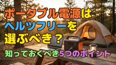 ポータブル電源はヘルツフリーを選ぶべき？