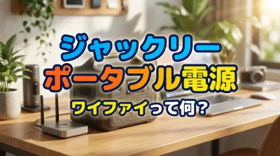ジャック リー ポータブル 電源 ワイファイって何？