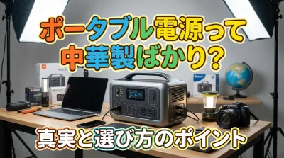 ポータブル電源って中華製ばかり？