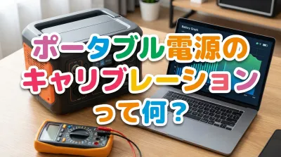 ポータブル電源のキャリブレーションって何？