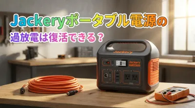 Jackeryポータブル電源の過放電は復活できる？