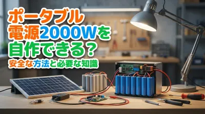 ポータブル電源2000Wを自作できる？