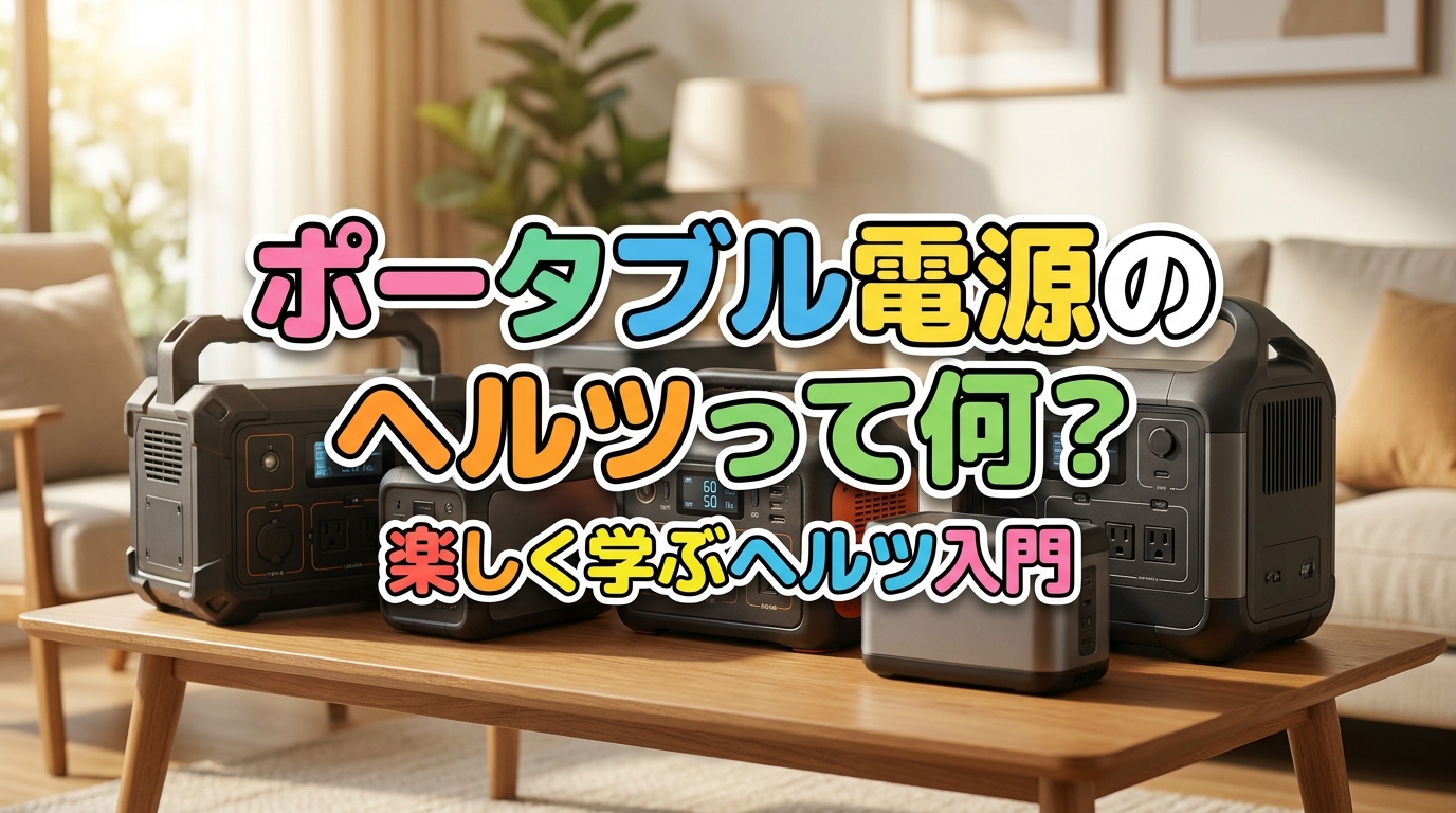 ポータブル電源のヘルツって何？