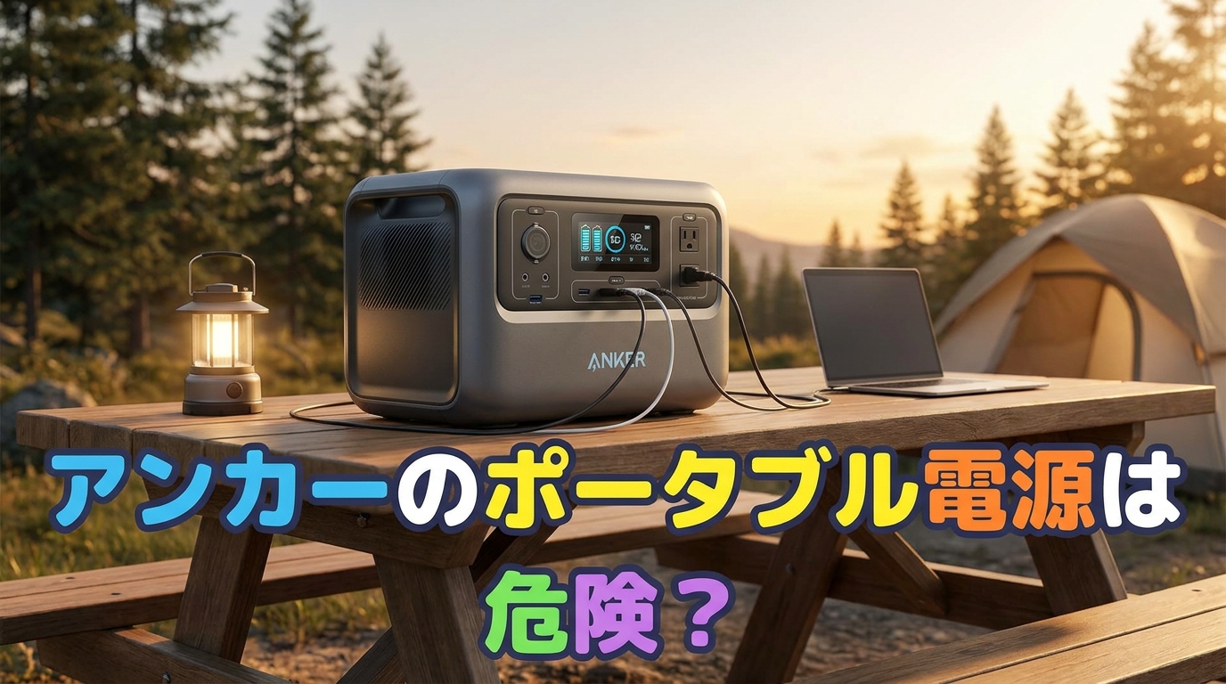 アンカーのポータブル電源は危険?