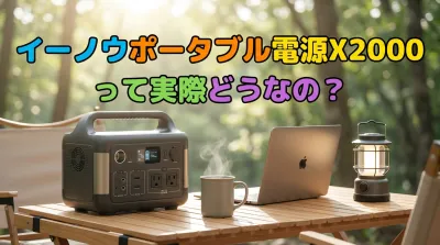 イーノウポータブル電源X2000って実際どうなの？