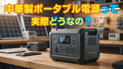 中華製ポータブル電源って実際どうなの？