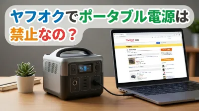 ヤフオクでポータブル電源は禁止なの？