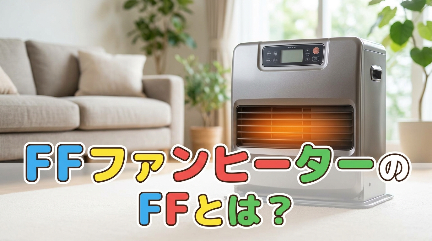 FFファンヒーターのFFとは？