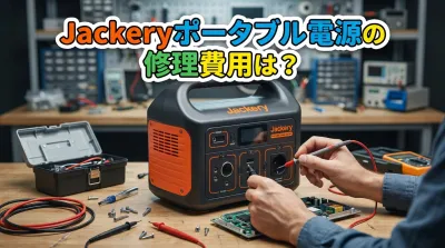 Jackeryポータブル電源の修理費用は？