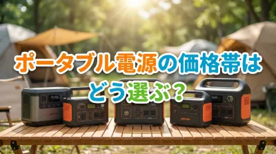 ポータブル電源の価格帯はどう選ぶ？
