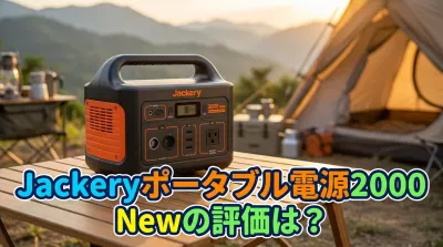 Jackeryポータブル電源2000 Newの評価は？