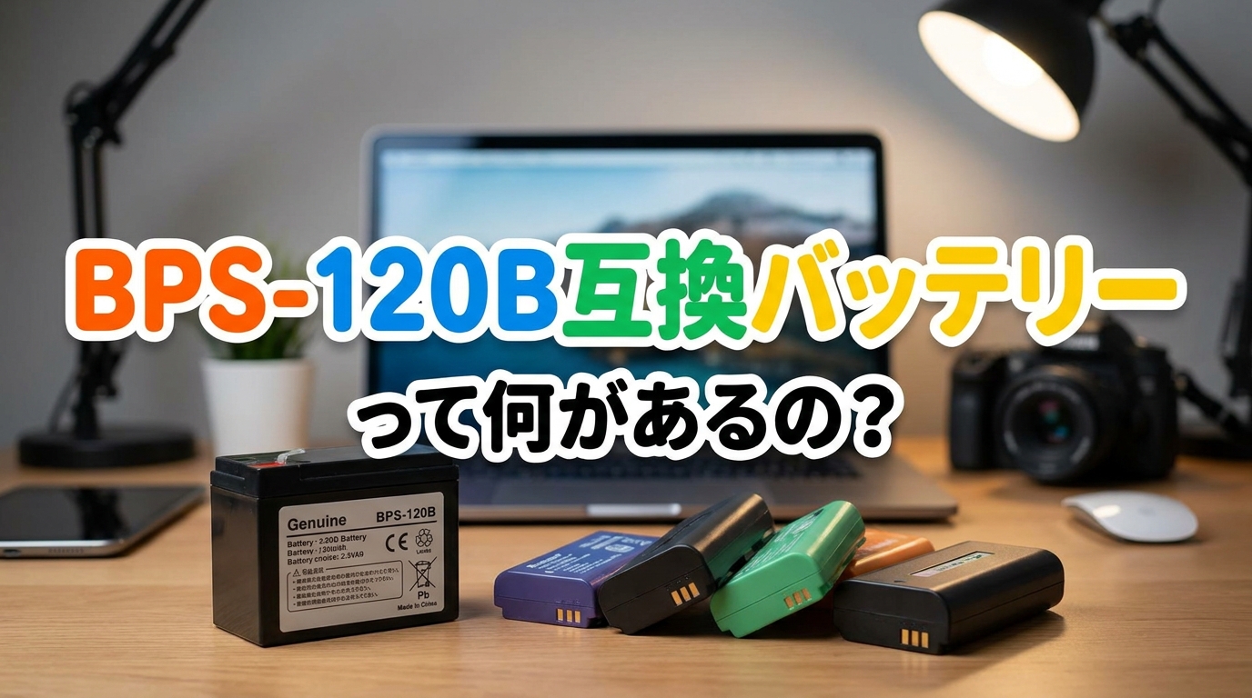 BPS-120B互換バッテリーって何があるの?