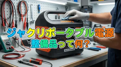 ジャクリポータブル電源整備品って何？