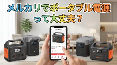 メルカリでポータブル電源って大丈夫？