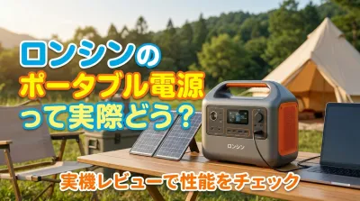 ロンシンのポータブル電源って実際どう？