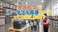 コストコでポータブル電源セールって本当にお得？