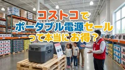 コストコでポータブル電源セールって本当にお得？