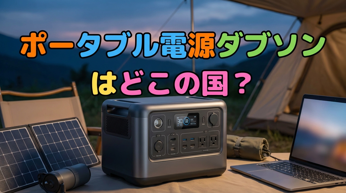 ポータブル電源ダブソンはどこの国？