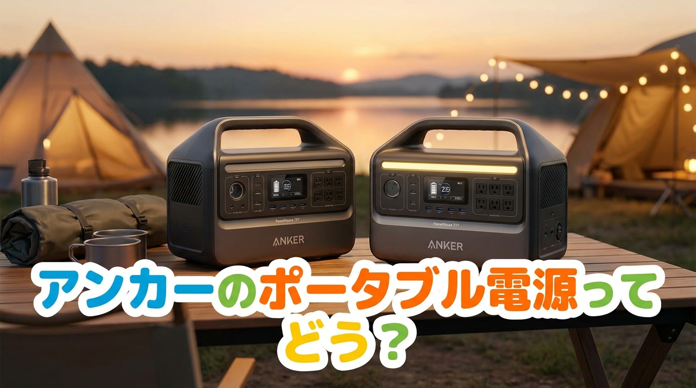 アンカーのポータブル電源ってどう？