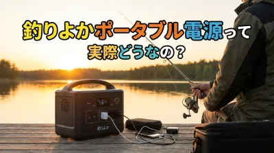 釣りよかポータブル電源って実際どうなの？