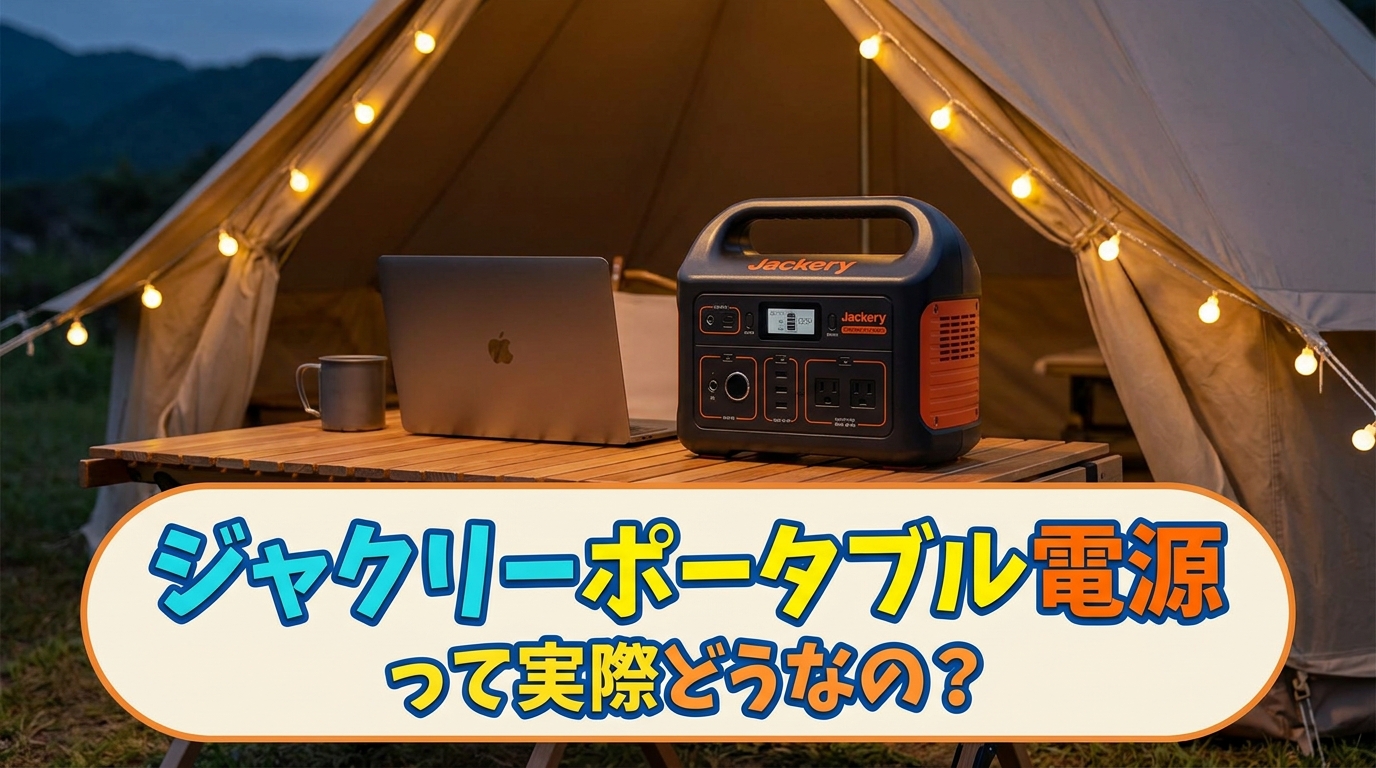 ジャクリーポータブル電源って実際どうなの？