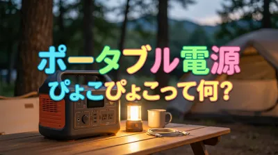 ポータブル電源ぴょこぴょこって何？
