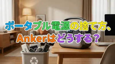 ポータブル電源の捨て方、Ankerはどうする？