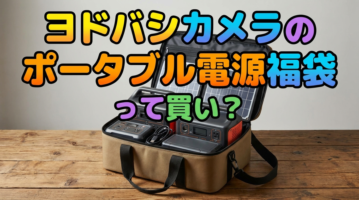 ヨドバシカメラのポータブル電源福袋って買い？