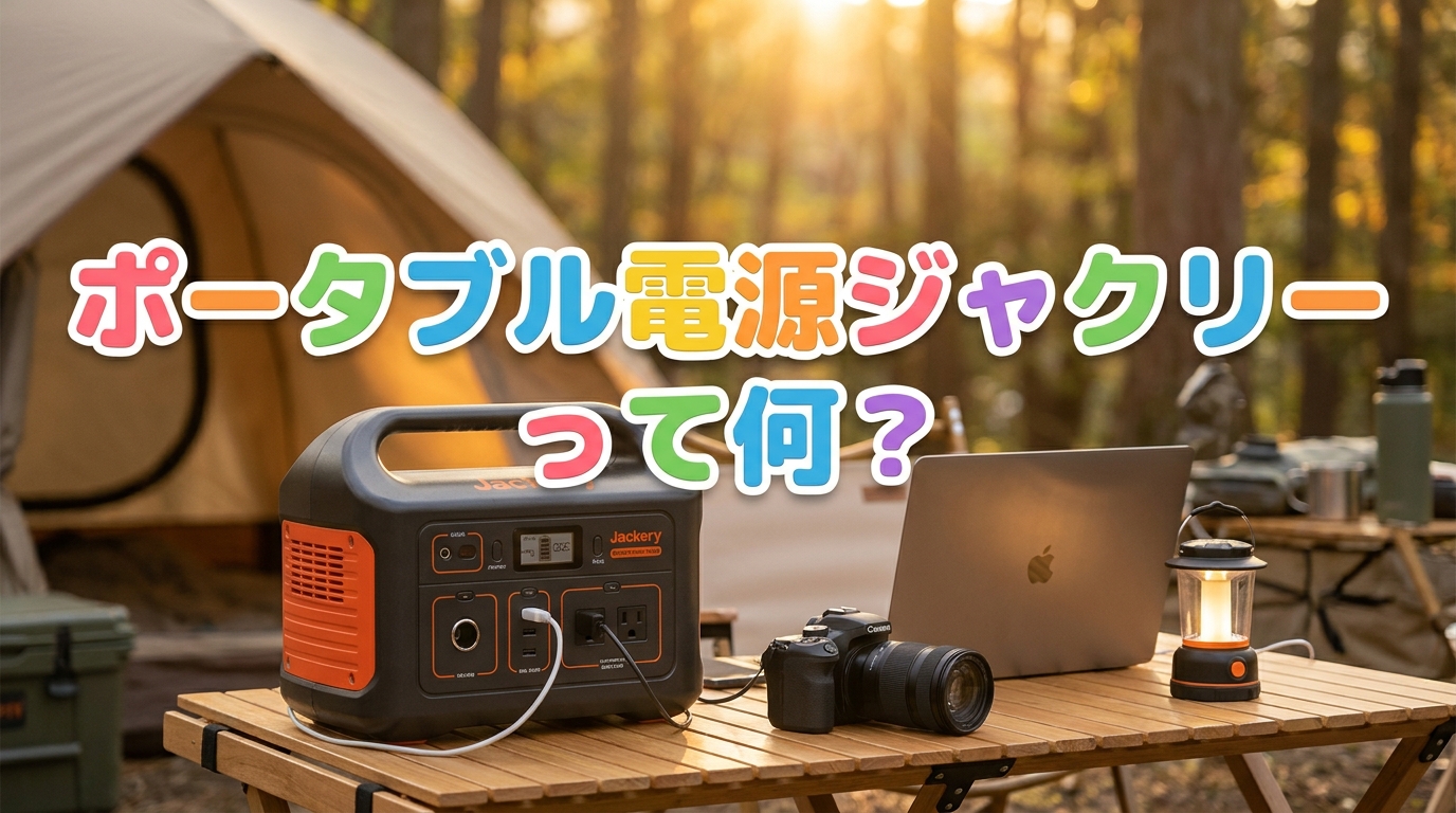 ポータブル電源ジャクリーって何？