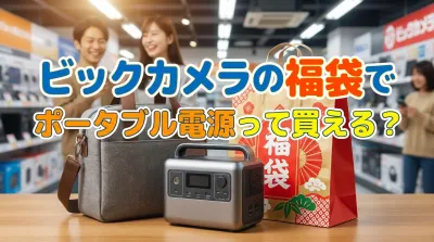 ビックカメラの福袋でポータブル電源って買える？