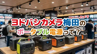 ヨドバシカメラ梅田のポータブル電源って?