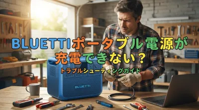 BLUETTIポータブル電源が充電できない？