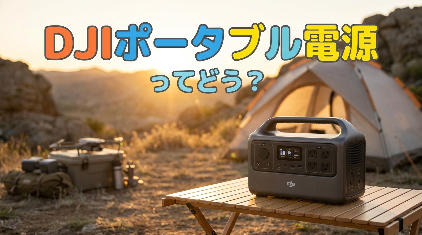 DJIポータブル電源ってどう？