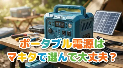 ポータブル電源はマキタで選んで大丈夫？