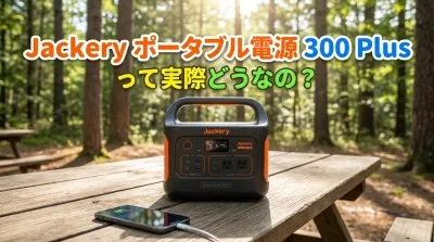 Jackery ポータブル電源 300 Plusって実際どうなの？